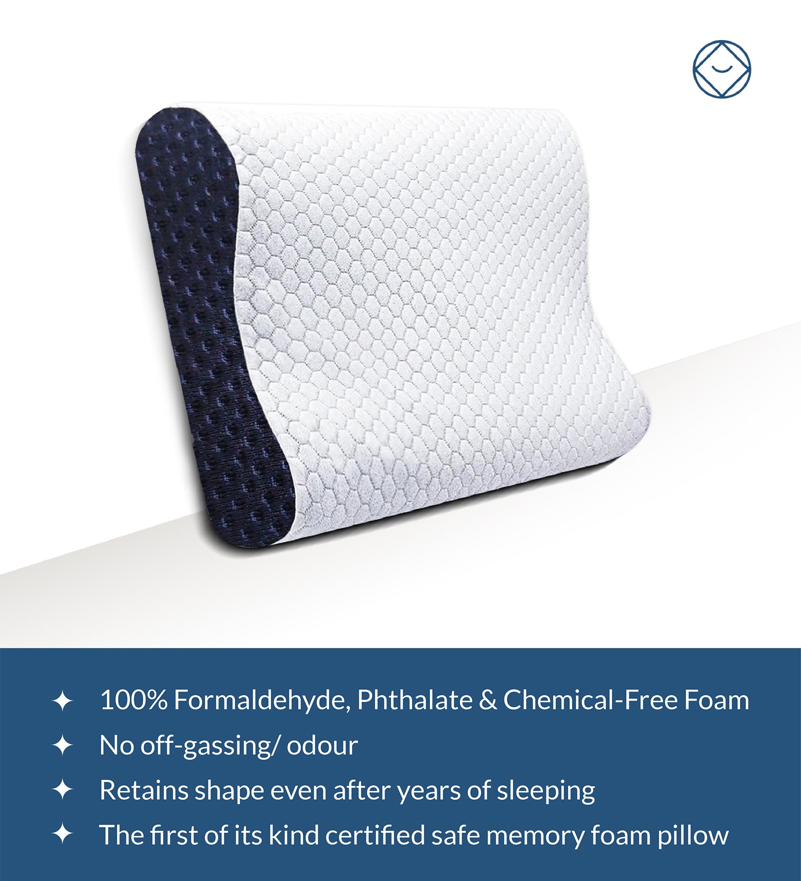 Chemical free outlet pillow