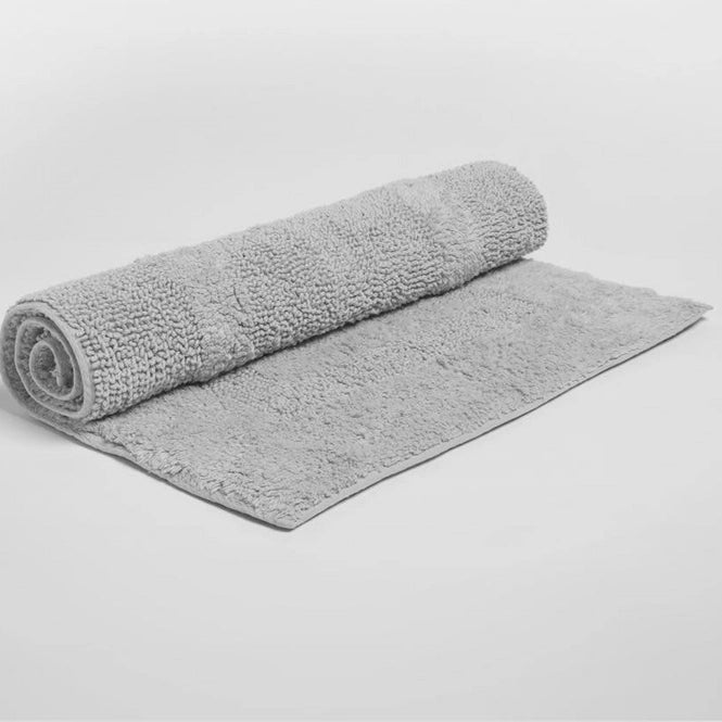 Grey Bath room mat large
