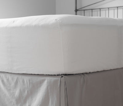 Fitted Bed Sheet White